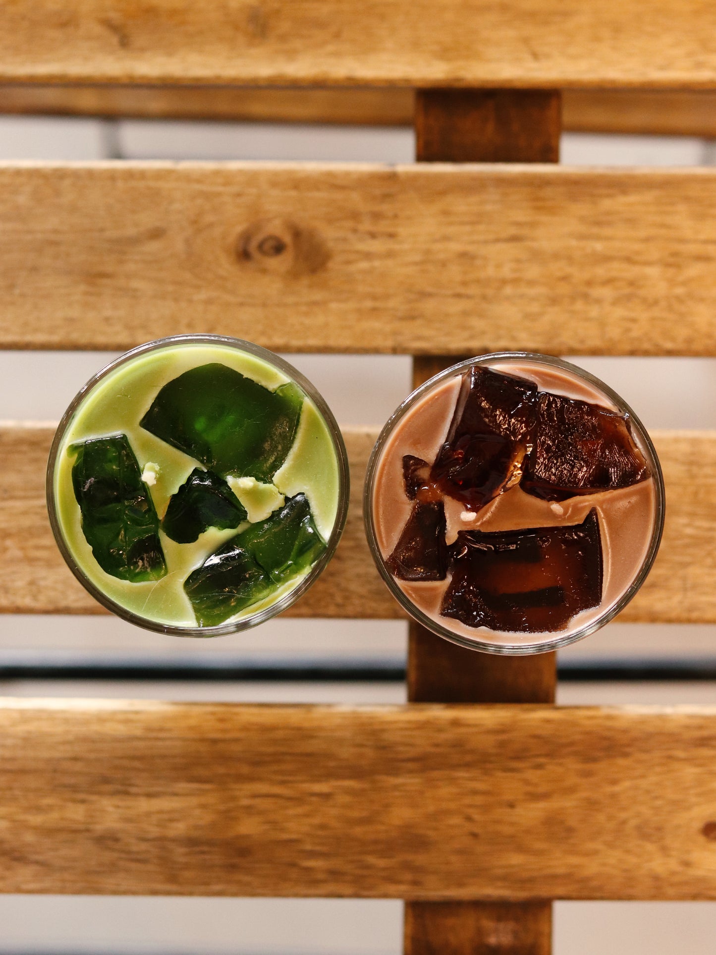 Iced Matcha Latte and Iced Mocha Candles - Combo Pack