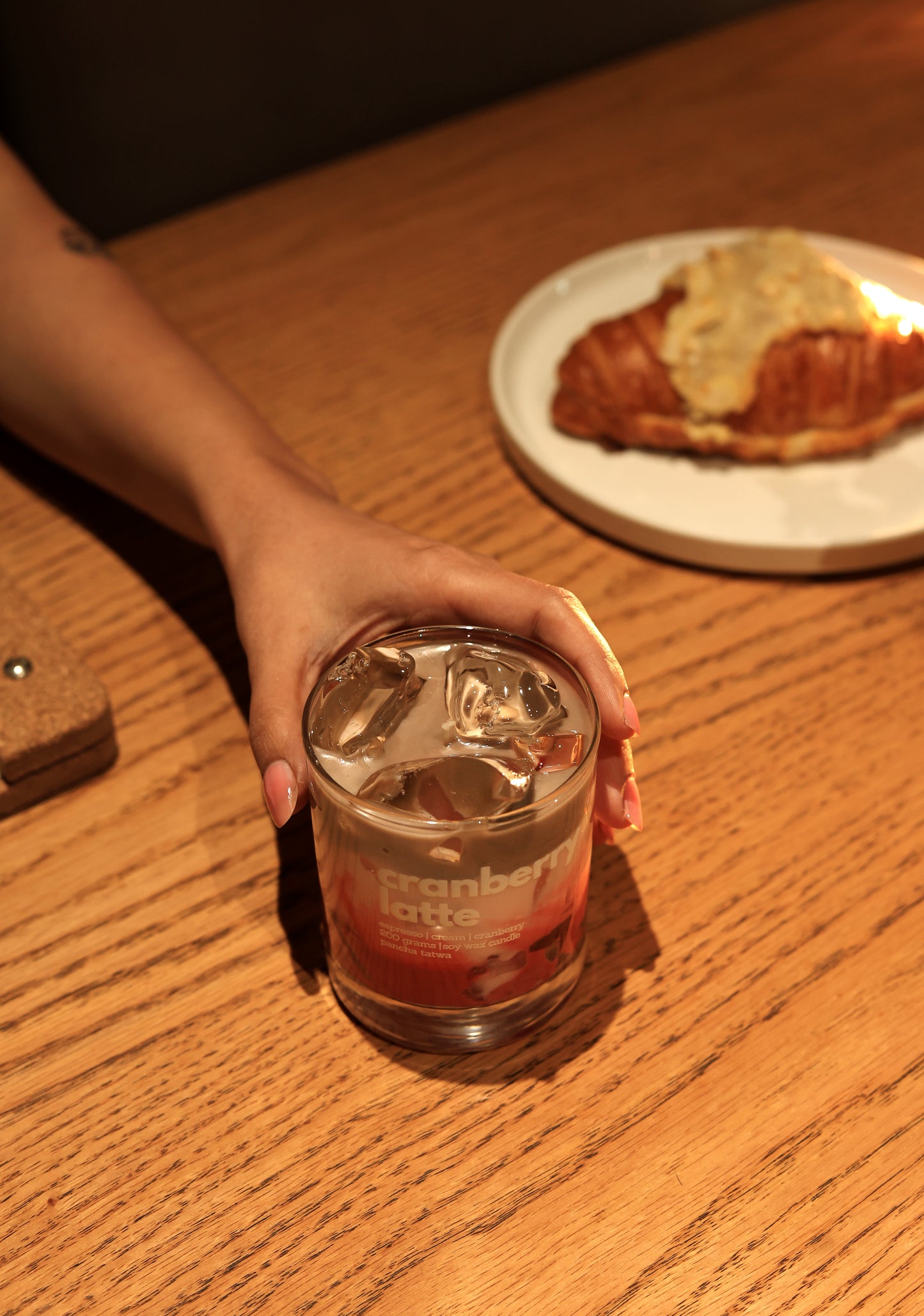 Cranberry Latte Candle