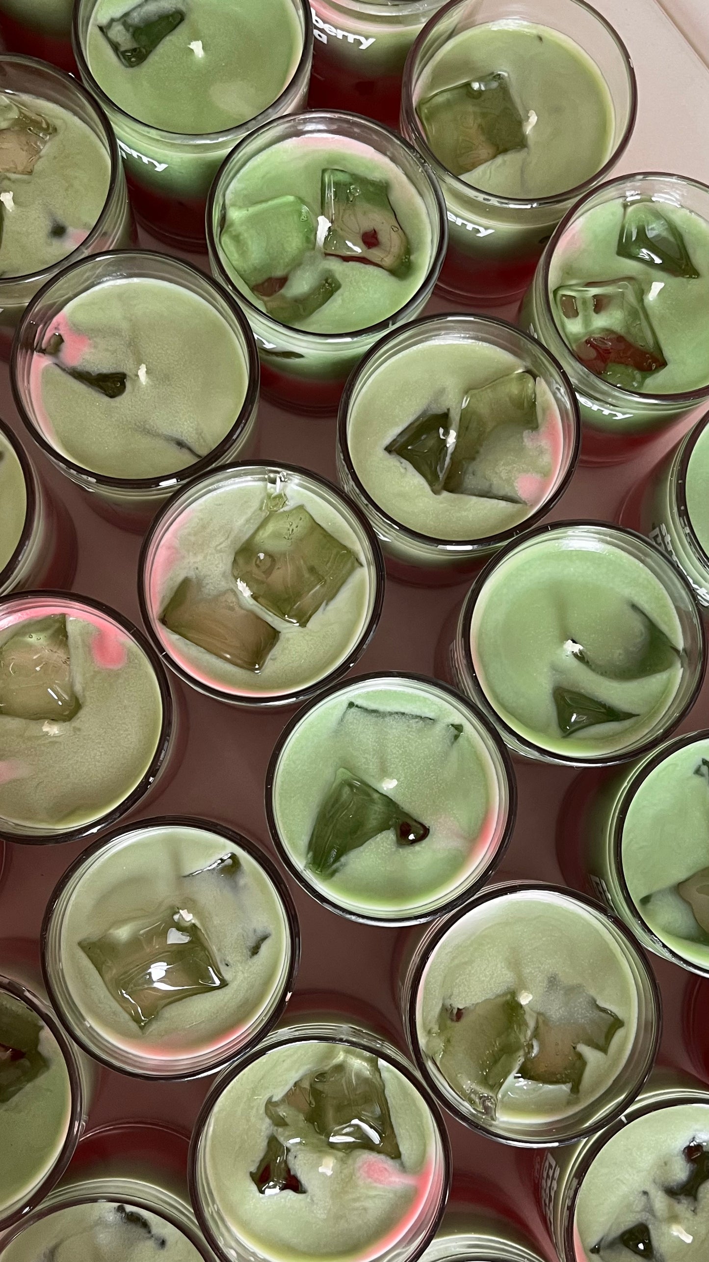 Strawberry Matcha Latte Candle