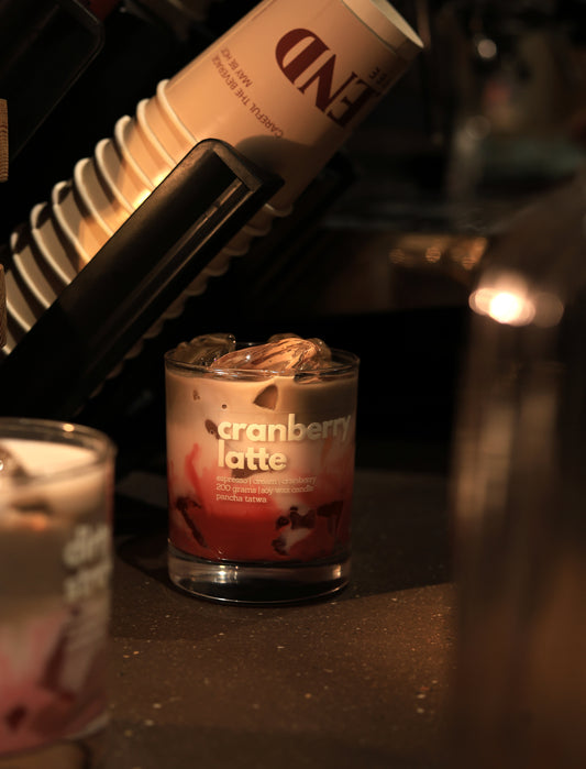 Cranberry Latte Candle