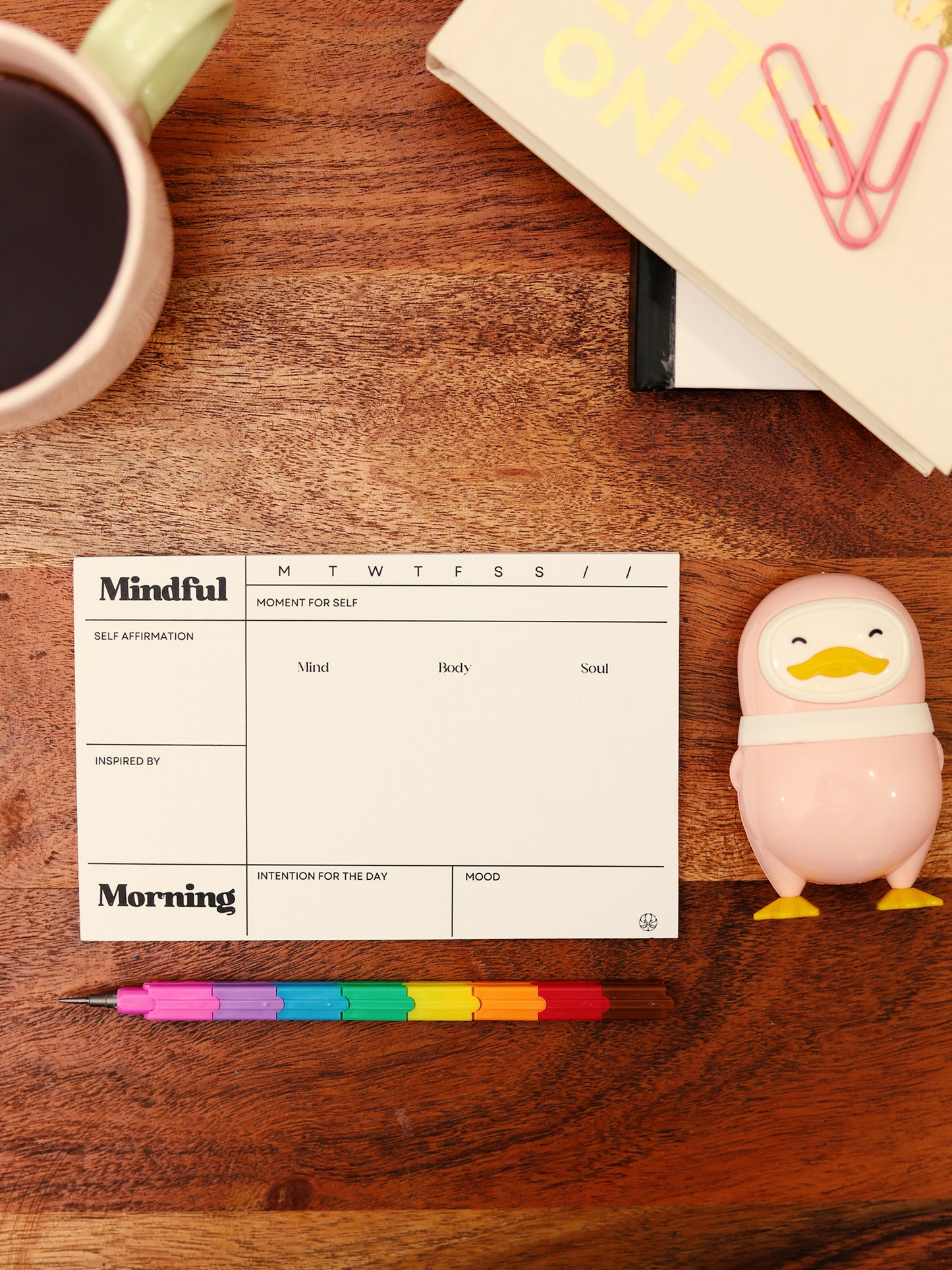 Mindful Morning Notepad