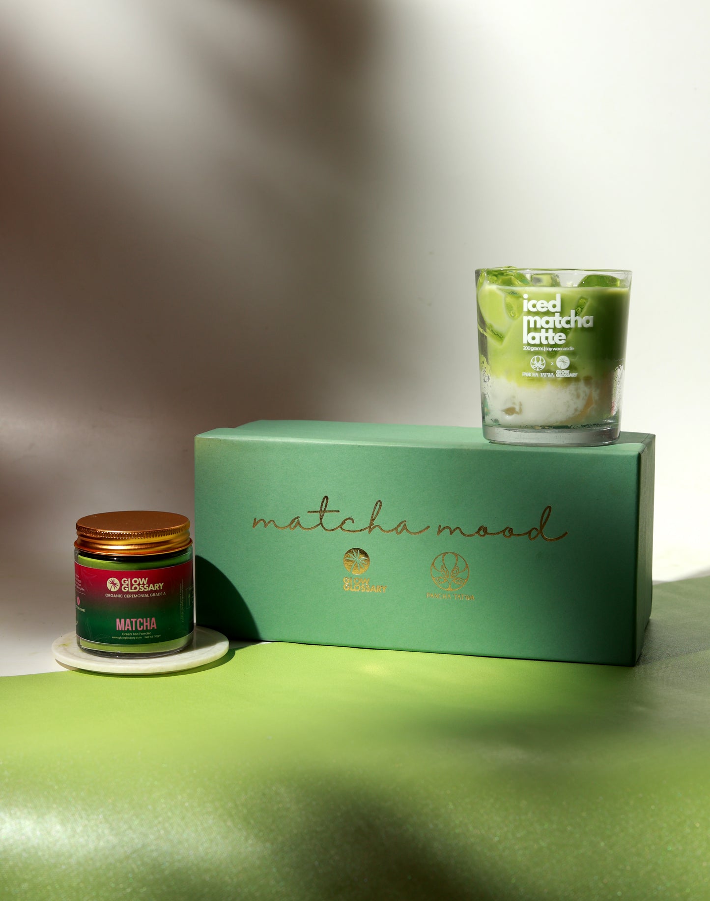 Matcha Mood - GG Matcha + Iced Matcha Latte/ Strawberry Matcha latte Candle