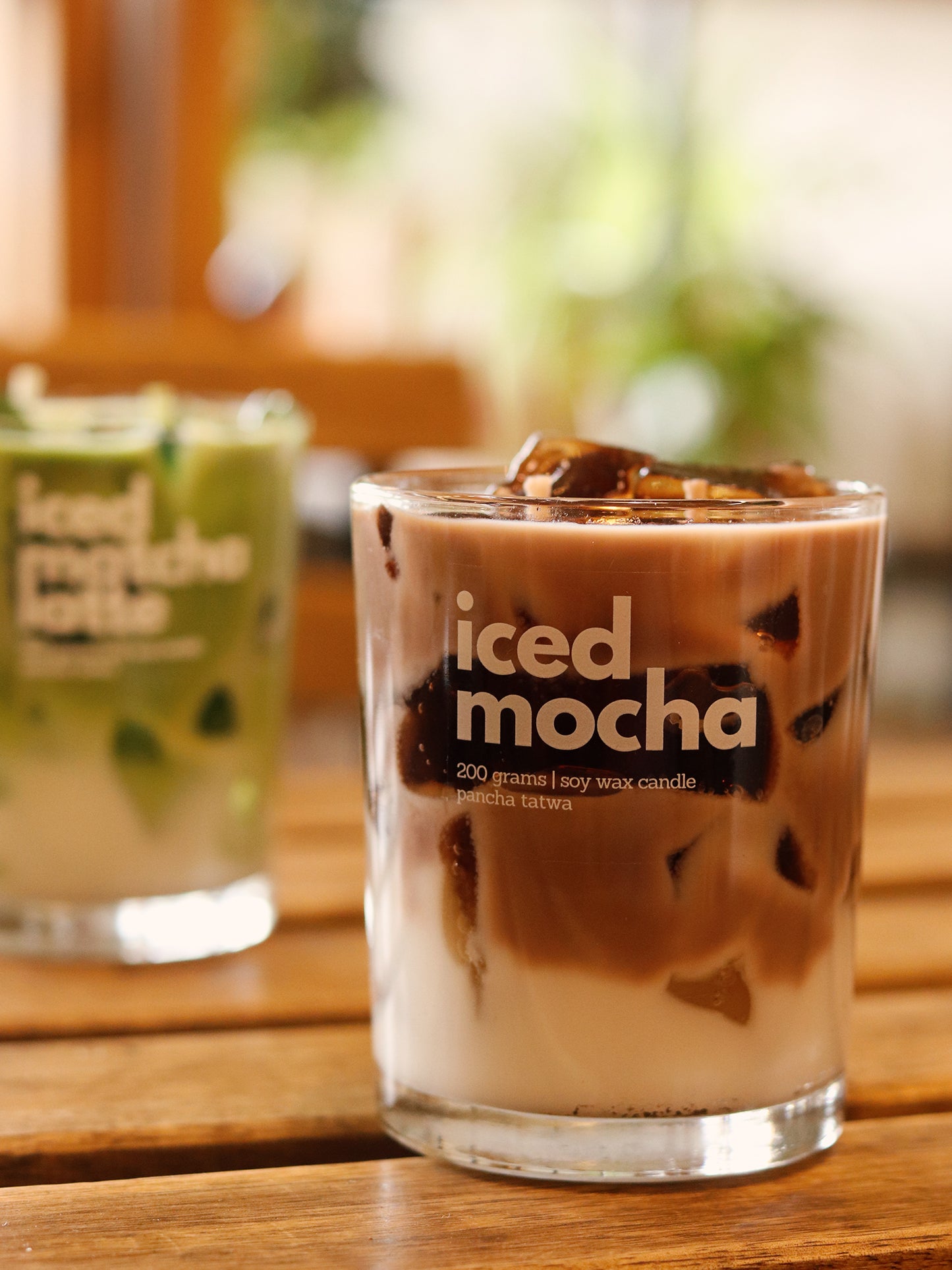 Iced Matcha Latte and Iced Mocha Candles - Combo Pack