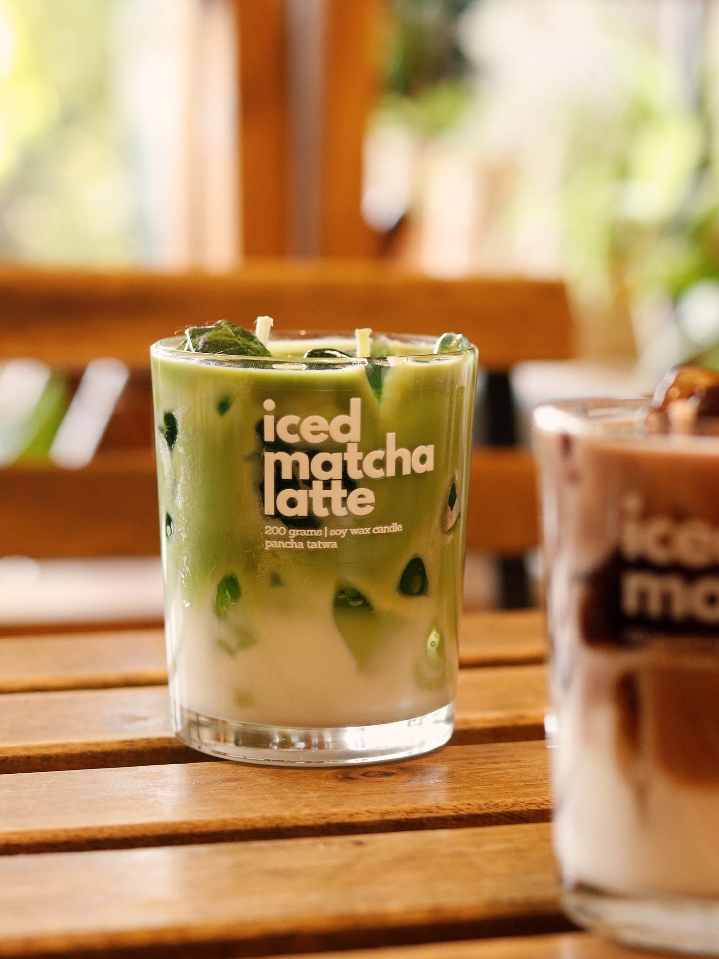 Iced Matcha Latte and Iced Mocha Candles - Combo Pack