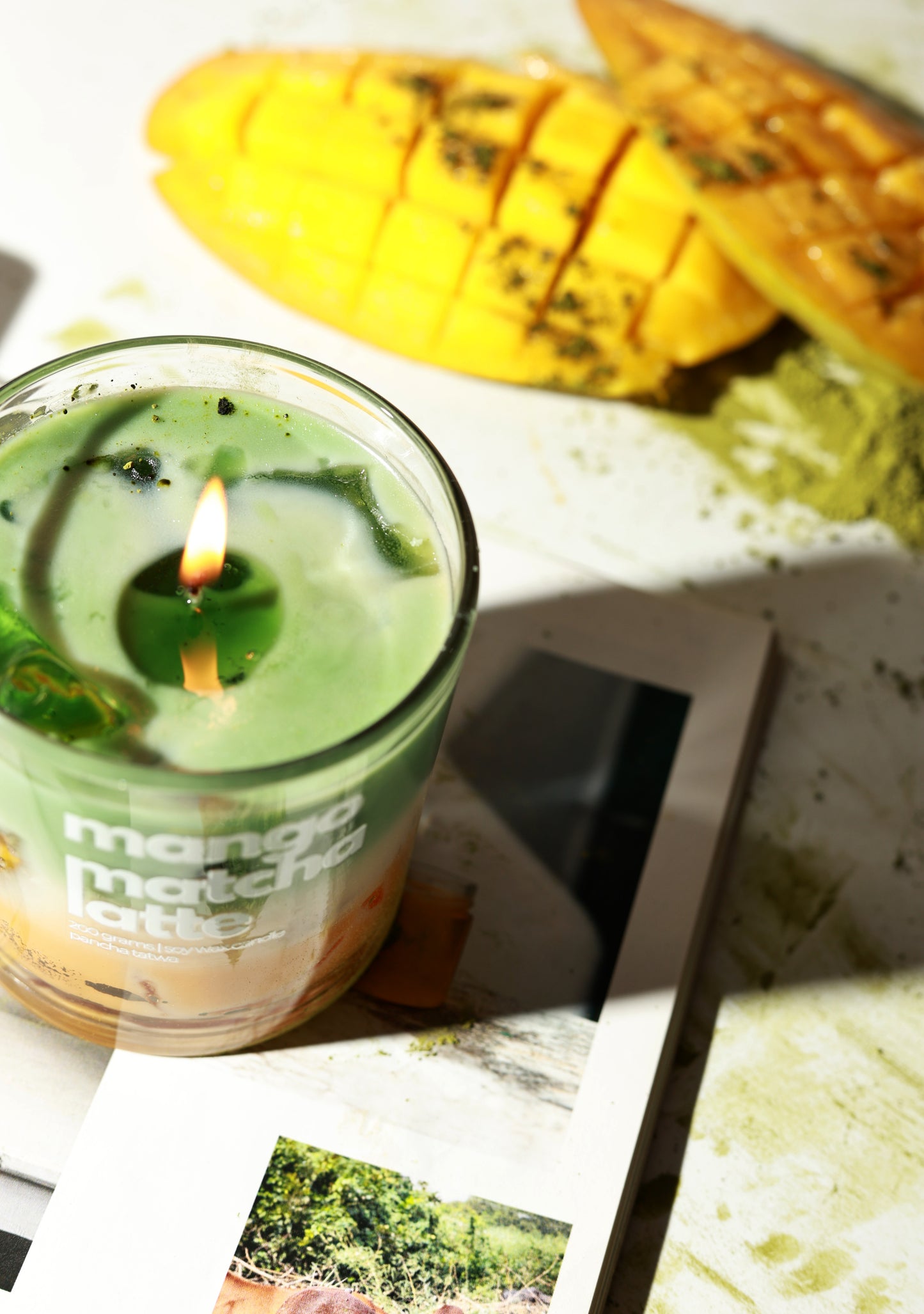 Mango Matcha Latte Candle