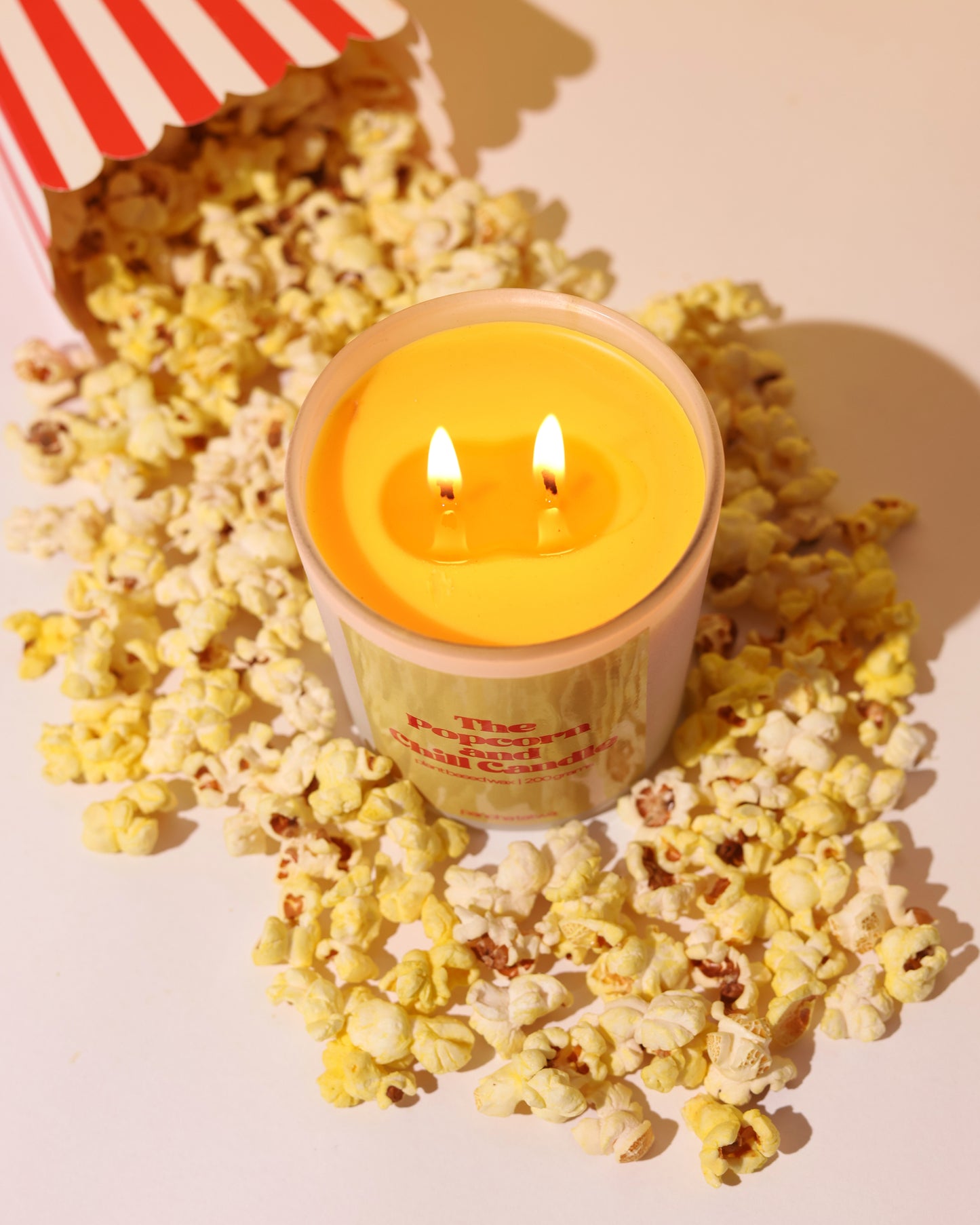 The Popcorn and Chill Candle