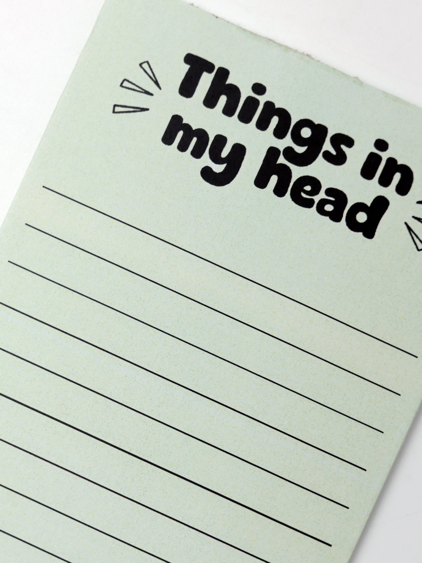 Things in my head Notepad