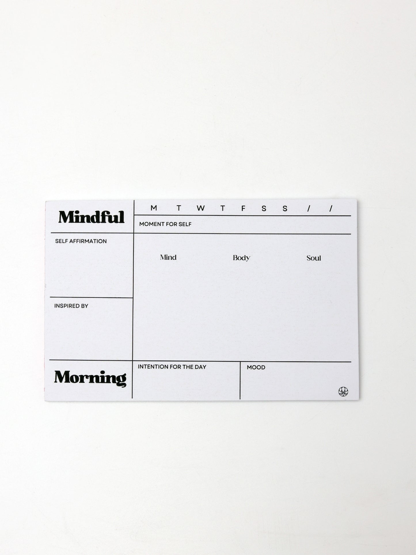 Mindful Morning Notepad