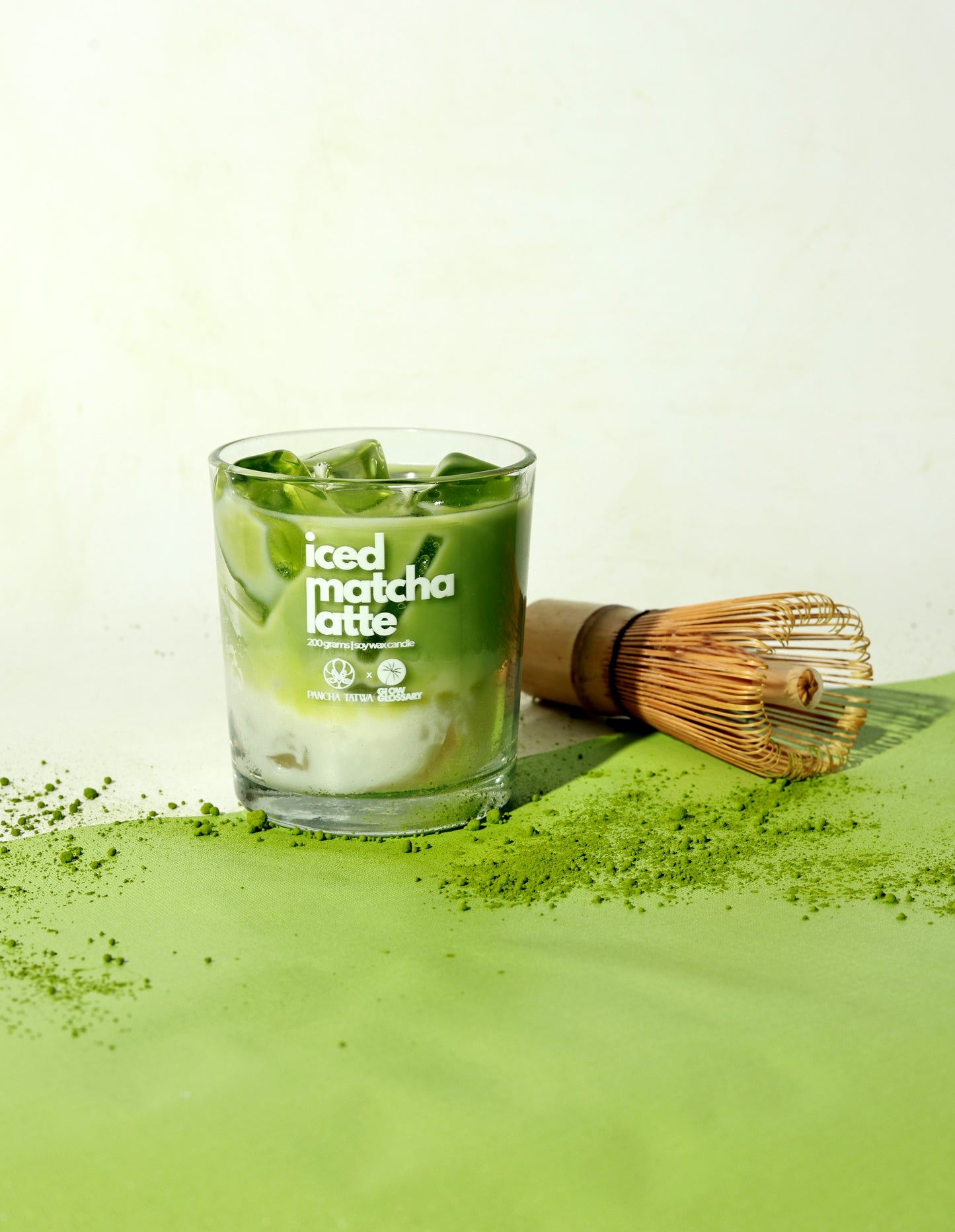 Matcha Mood - Iced Matcha Latte and Strawberry Matcha Latte Candles