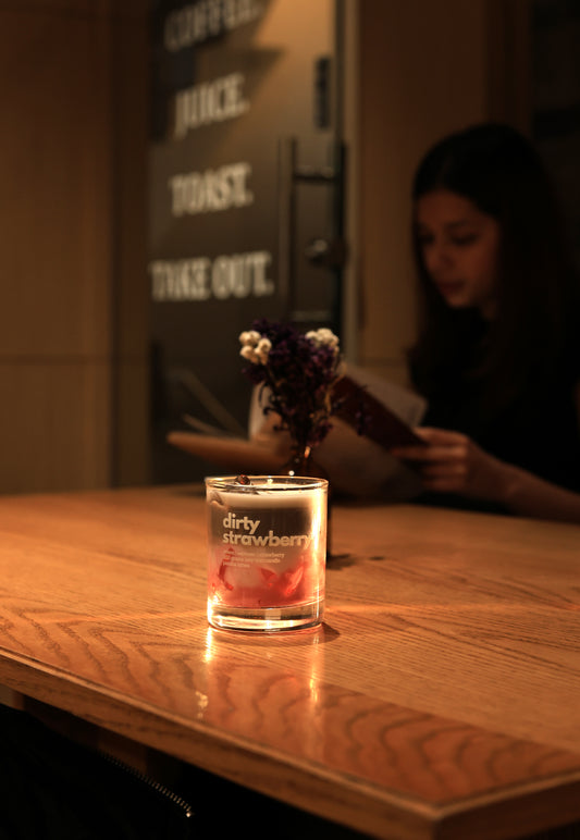 Dirty Strawberry Candle