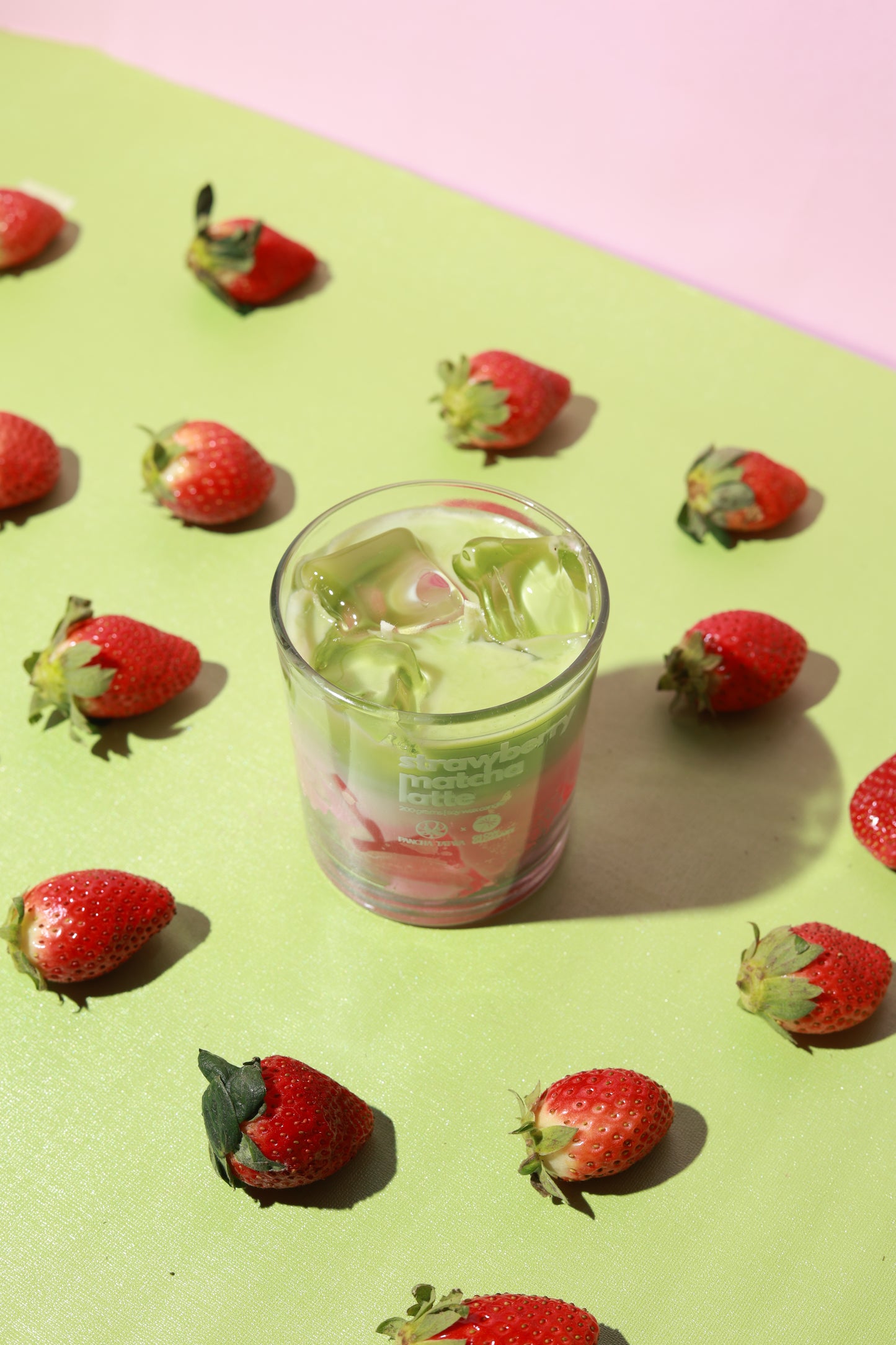 Strawberry Matcha Latte Candle