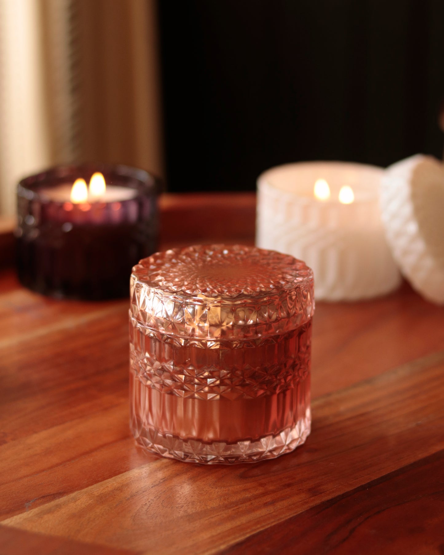 La Vie en Rose Candle