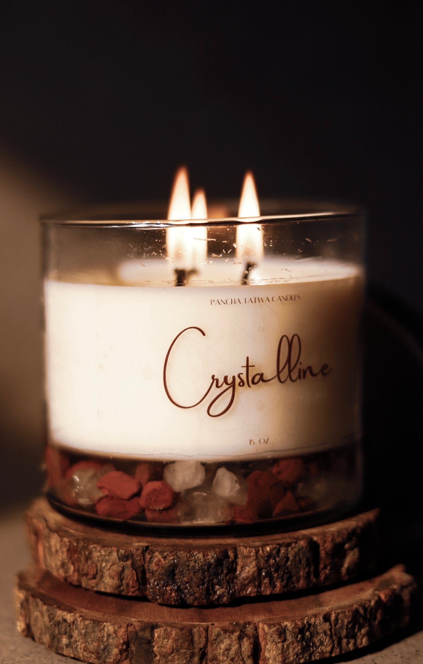 Crystalline Candle