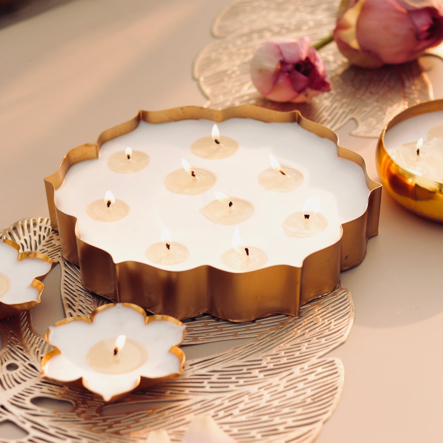 Lotus Candles